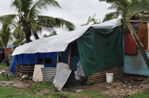 Temporary shelter, Saravi settlement